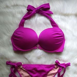 Victoria's Secret Bombshell Bikini~Magenta Fusion Glow!